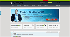 Desktop Screenshot of healthleadsdirect.com